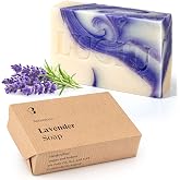 lubiu Lavender Soap 100g - Hands, Body and Face - Natural Soap Bar - Artisanal Soaps - Natural Lavender Soap Bar
