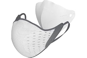 Airpop Active Reusable Face Mask, 4-Layer Filter Face Coverings for Sports, Contoured Fit, Folding Adjustable Face Mask, Adult Face Masks for Pollutant Protection