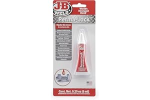 J-B Weld 27106SPA - Fissatore filettato - Alta resistenza - Vibrazione - Filettatura - Utensile manuale - Non allentare - Perni - Viti - Serrature - Sigillate - 6ml
