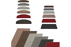 ‎KETTELSERVICE-METZKER Metzker Stufenmatten Ariston kombinierbar mit Teppich Läufer Anthrazit Rechteckig 15er Set