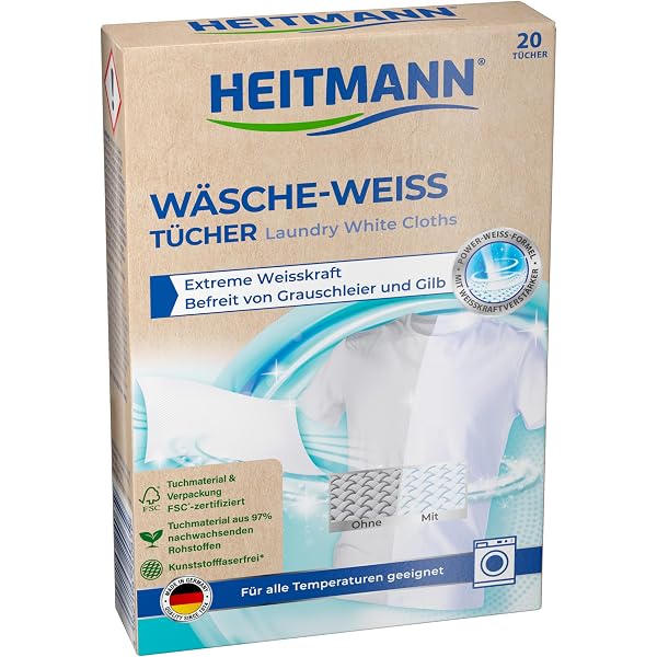 Dr. Beckmann Super Weiß – Entfernt Grauschleier & Vergilbungen, 2 X 40 G Mitwaschbeutel