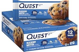 Quest Nutrition - Quest Bar barretta proteica Blueberry Muffin - 12 bar