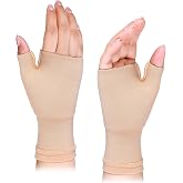 Geyoga 2 Compression Wrist Wraps for Women Men | Thumb Wrist Splint Support Breathable Thumb Elastic Hand Supports for Sport