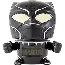 Réveil Veilleuse Iron-Man Marvel - Écran LCD Rétro-éclairé, 6 Sons, Snooze - Enfant Et Fan