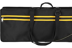 STEFY LINE KB-68 - Borsa per tastiera con tracolla e tasca, 68 x 26 x 9 adatta per casio sa-76, sa-77, medeli mc37a e altre di simili dimensioni