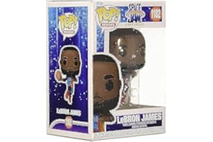 Funko Pop! Movies: SJ2 - LeBron James Leaping - Space Jam 2 - Figura in Vinile da Collezione - Idea Regalo - Merchandising Ufficiale - Giocattoli per Bambini e Adulti - Movies Fans