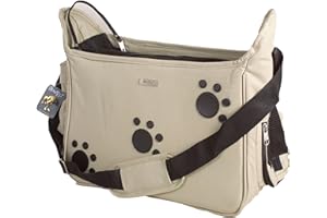Doogy Fashion - Sac bandoulière à Motif Pattes Beige
