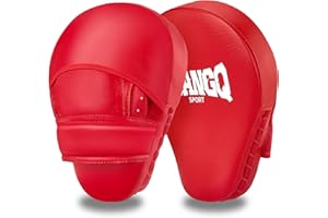 KUANG QUAN Boxing Pads Curved Focus Mitts, Training Pads,MMA Muay Thai Kickboxing Coaching Martial Arts Punching Hand Target Strike Shield & Boxing Mitts