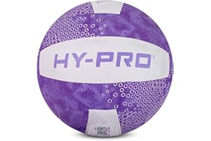 Hy-Pro Nova Netball Size 5 – with Enhanced Grip & Stylish Design, Durable Size 5 Netball Ball for All Ages & Skill Levels - Great Sports Gifts, Outdoor Game Practice Equipment & Beach Day Activity