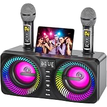 Musyvocay Tragbare Karaoke-System, Vielseitiges 30W PA-Anlage mit ...