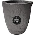 Johnson Tools 4no Casting Clay Graphite Crucible For Gold Silver Copper Brass Aluminum Foundry Furnace Torch Melting-5.5 to 6kg approx