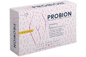 PROBION | Probiotique Flore Intime | Équilibre De La Vaginale | Supplément Alimentaire| Aide À Promouvoir Le Bien-Être De La Flore Bactérienne Vaginale | 30 Capsules