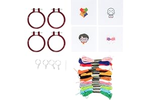 PALADONE Harry Potter Kit de broderie Officiellement licencié, Activité facile pour les débutants, Kit de couture pour fans de films