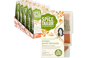 The Spice Tailor - Indian Curry Sauce Meal Kit, Proper Parsi Dhansak, Pack of 5, Vegetarian