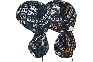 Arcweg Bufanda Pirata Bandana con Vendaje Ajustable Gorra Verano de Ciclismo Run Moto Skull Cap Absorbente de Sudor Plegable Suave Transpirable protección UV Jogging UPF 50+