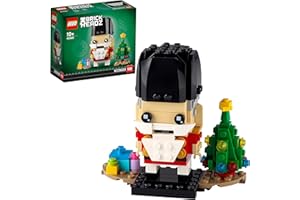 LEGO Brickheadz 40425 Casse-Noisette avec Arbre de Noël, pour Hommes, Femmes et Enfants à partir de 10 Ans, idéal comme Jouet de Noël