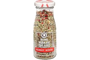 Mélange Marin aux Trois Algues - Recette Exclusive - Algues de Bretagne - sans Arômes Artificiels, ni Colorants, ni Conservateurs - Produit Conditionné en France - 40g - ALBERT MÉNÈS