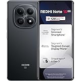 REDMI Note 15 5G (Black, 8GB RAM 256GB Storage) | 108MP OIS Camera | Snapdragon 6 Gen 3 | 17.2cm Tough Curved AMOLED Screen | Segment’s Slimmest Phone | 5520mAh Si/C Battery | 45W Fast Charging: 