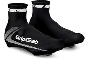 GripGrab RaceAero Copriscarpe Aerodinamici Estivi per Bici da Corsa Leggeri da Ciclismo in Lycra Antipioggia Calzari