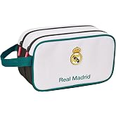 Real Madrid EQUIPACI&Oacute;N 26/27 &ndash; Large Children's School Toiletry Bag, Children's Toiletry Bag, Adaptable to Cart, Ideal for Ch
