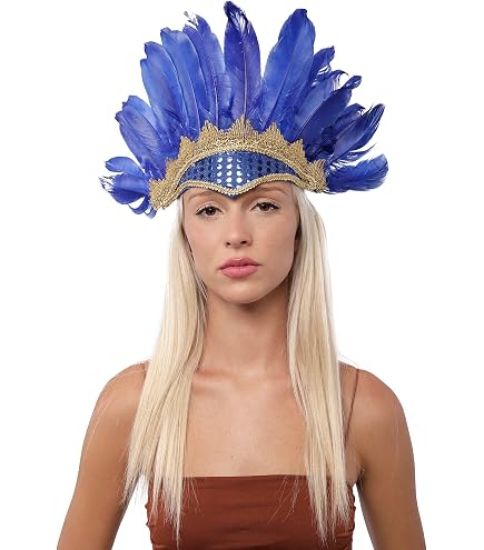 1920s Bandeau en plumes de paon pour flapper, accessoires de cheveux pour tea party - 2026 Accessoires pour cheveux, serre-tête Peacock price
