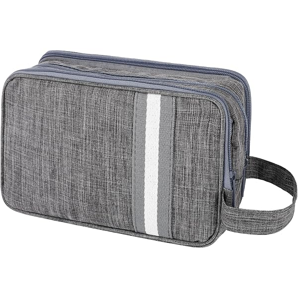 Trousse Toilette Homme Voyage BDSHUNBF - 2 Pcs Sac Organisateur Résistant