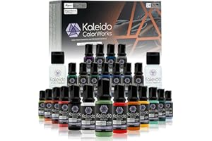 Gaahleri Kaleido Auto – Kit de peinture acrylique à base d'eau pour modèles de voitures, Gundam, Mecha, pré-dilué, haute brillance, séchage rapide, avec diluant et nettoyant