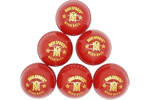 Mozi Sports Wind Cricket Balls - Soft Indoor Outdoor Cricket Ball Coaching Practice