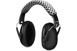 Alecto Baby BV-71BK słuchawki dla dzieci – ochrona słuchu dla niemowląt i małych dzieci – idealne na festiwale i do szkoły – składane – 29 dB SNR – czarne