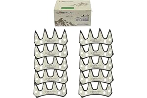 FILANIMAL NEW, Kit de cuchilas Beiyuan serie Monsoon 2022 con 4 puntas 4,5 mm gruesa Tipo BB recto. Universales para esquiladoras Folk, Heiniger, Beiyuan, Oster, Lister, Supershear, liscop, etc (10)