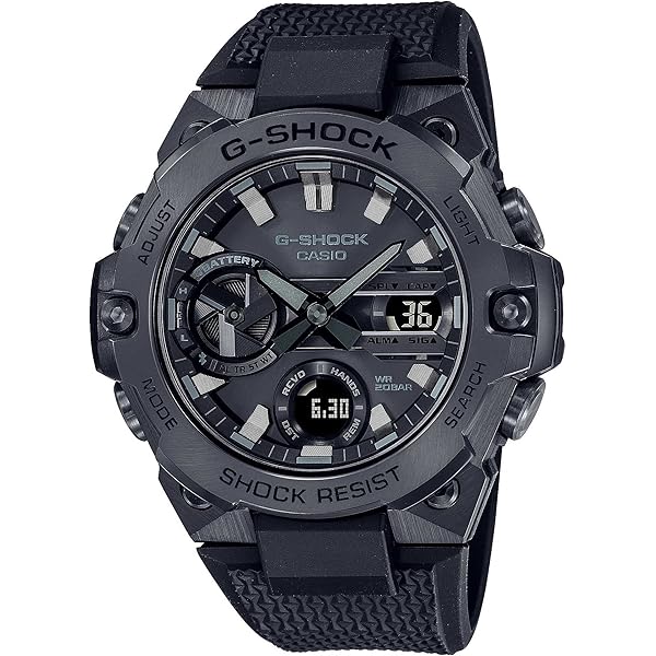 CASIO G-STEEL　GST-W110 CASIO Herren Analog-Digital Uhr mit Harz Armband GST-W110