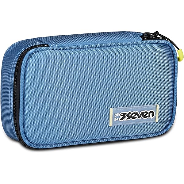 Seven Astuccio Scuola Quick Case – 45 Pezzi, Penne, Matite, Colori, Forbici E Righello, Zaino Portapenne Per Bambine, Elementari E Medie, Rosa E Nero