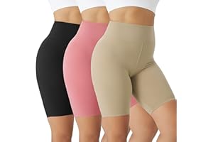 VALANDY Gym Shorts for Women High Waisted Yoga Shorts Biker Workout Running Cycling Athletic Shorts Buttery Soft Stretchy