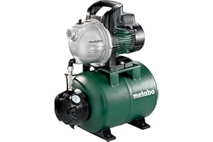 Metabo Hauswasserwerk HWW 4000/25 G (600971000) Karton, Nennaufnahmeleistung: 1100 W, Max. Fördermenge: 4000 l/h, Max. Förderhöhe: 46 m