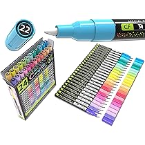 TOOLI-ART Acrylmarker Special Color 0,7 mm - set van 24 - Pastel | Be Creative Shop