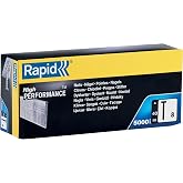 Rapid Tip 8 &ccedil;ivi, 40 mm tel başlı &ccedil;ivi 18Ga, 5.000 adet b&uuml;y&uuml;k paket, zımba, basın&ccedil;lı havalı &ccedil;ivi &ccedil;akma makinesi ve elektronik