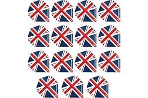 RED DRAGON Hardcore XT Flags Extra Épais Standard Fléchettes Dart Flights - 5 Jeux par Paquet (15 Dart Vols au Total)