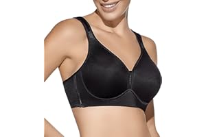 Selene, Sujetador Mujer con Banda Anatómica, Tirantes Anchos de Confort y Relleno, Sin Aros, Colección Eloisa