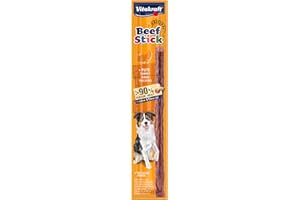 Vitakraft Beef Stick , friandise pour chien, stick de viande à la dinde, friandise d'entraînement, sans sucres ajoutés (1x 12g)