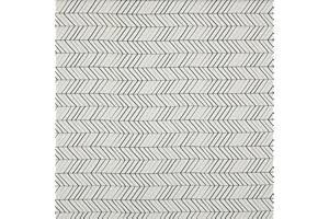 Kt KILOtela - Tela de loneta estampada digital - Half Panamá 100% algodón orgánico, Oeko-Tex Standard 100 - Retal de 100 cm largo x 280 cm ancho | Espiga Jive - Azul marino, blanco ─ 1 metro