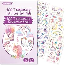 278 Tatouages Temporaires Pour Enfants Konsait - 24 Feuilles Motifs Pirate, Dinosaure, Espace - Non Toxique