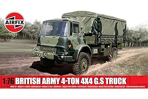 Airfix A02326A British Army 4-ton 4 x 4 G.S Truck, Un-painted