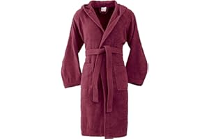 Bassetti Morbido Accappatoio 360 gr con Cappuccio 100% Cotone Uomo Donna Spugna Taglie Forti - ITALY Designed - Collezione VIVIAN
