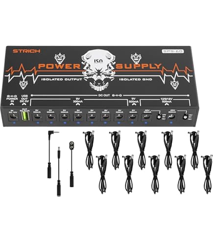 Voodoo Lab Pedal Power 3 : Amazon.co.uk: Musical Instruments & DJ