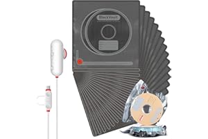 ‎VACBIRD Vacbird 3D Filament Aufbewahrung, 20er Schwarz Vakuumbeutel mit USB-Pumpe(30 * 34cm) Kann Sonnenlicht blockieren für 3D Drucker Glühfaden Lagerung, Schutz Filament von Feuchtigkeit