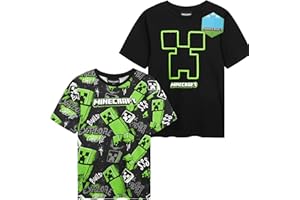 Get Trend Top Boys Teenagers T Shirts Pack of 3, 2 or 1 Soft Breathable Short Sleeve Casual Summer Gamer Tops Multipack Tees
