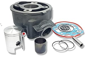 LG-MOTORS POWER ENGINEERING Grupo térmico cilindro pistón tipo original motor Beta Enduro RR 50 LC Minarelli AM6