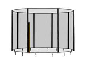 Baunsal® Trampolin Sicherheitsnetz Ø 183 185 244 250 275 277 300 305 335 337 366 370 396 400 427 430 457 460 487 490 (JS) Ersatznetz Tampolin Netz für Trampolin Outdoor
