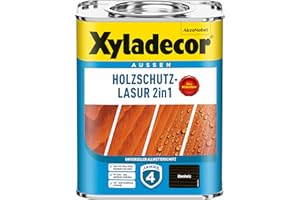 Xyladecor Holzschutzlasur 204 ebenholz 0,75 Liter