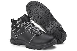 ricema Winterschuhe Herren Damen Winterstiefel Warm Gefüttert Schneestiefel Leicht Wanderschuhe Trekkingschuhe Rutschfest Stiefel,Gr.36-47